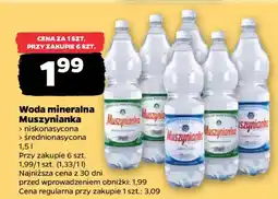 Netto Woda mineralna Muszynianka oferta