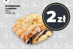 Netto Drożdżówka z makiem oferta