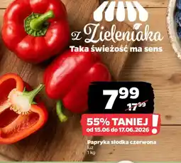 Netto Papryka słodka czerwona oferta