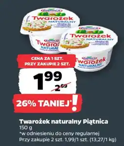 Netto Twarożek naturalny Piątnica oferta