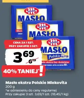 Netto Masło ekstra Polskie Mlekovita oferta