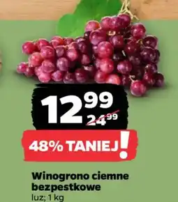 Netto Winogrono ciemne bezpestkowe oferta