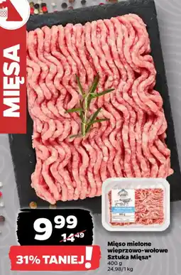 Netto Mięso mielone wieprzowo-wołowe Sztuka Mięsa oferta