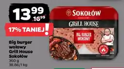 Netto Big burger wołowy Grill House Sokołów oferta