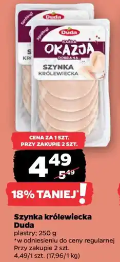 Netto Szynka królewiecka Duda oferta