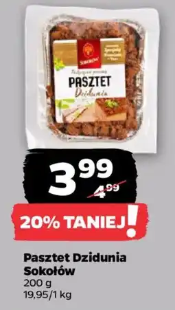 Netto Pasztet Dzidunia Sokołów oferta