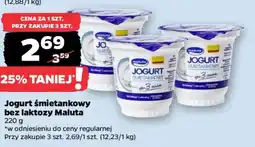 Netto Jogurt śmietankowy bez laktozy Maluta oferta