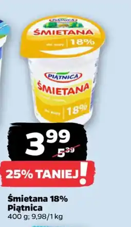 Netto Śmietana 18% Piątnica oferta