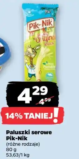 Netto Paluszki serowe Pik-Nik oferta