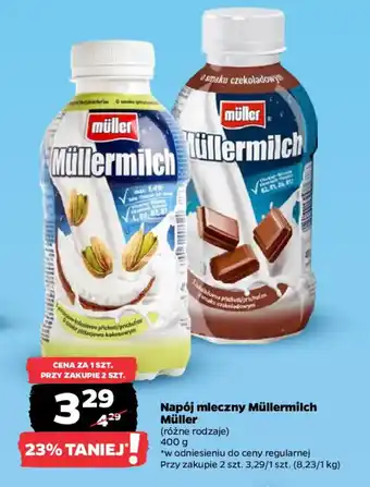 Netto Napój mleczny Müllermilch Müller oferta