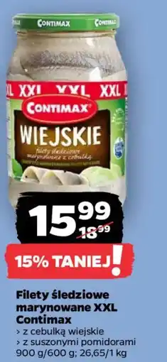 Netto Filety śledziowe marynowane XXL Contimax oferta