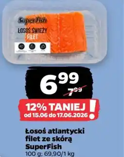 Netto Łosoś atlantycki filet ze skórą SuperFish oferta