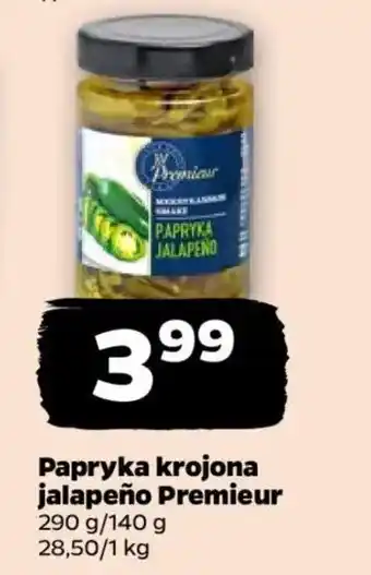 Netto Papryka krojona jalapeño Premieur oferta