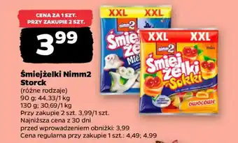 Netto Śmiejżelki Nimm2 Storck oferta