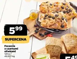 Netto Focaccia z czarnymi oliwkami oferta