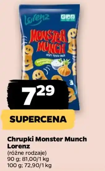 Netto Chrupki Monster Munch Lorenz oferta