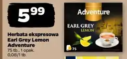 Netto Herbata ekspresowa Earl Grey Lemon Adventure oferta