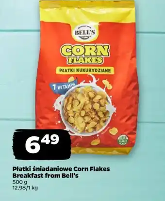 Netto Płatki śniadaniowe Corn Flakes Breakfast from Bell's oferta