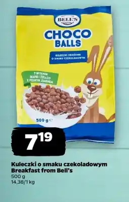 Netto Kuleczki o smaku czekoladowym Breakfast from Bell's oferta