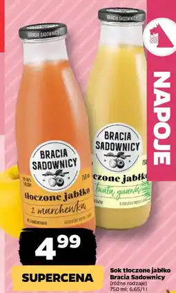 Netto Sok tłoczone jabłko Bracia Sadownicy oferta