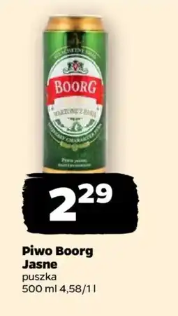Netto Piwo Boorg Jasne oferta
