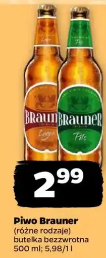 Netto Piwo Brauner oferta