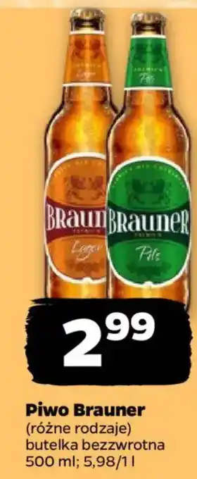 Netto Piwo Brauner oferta