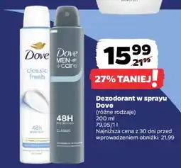 Netto Dezodorant w sprayu Dove oferta
