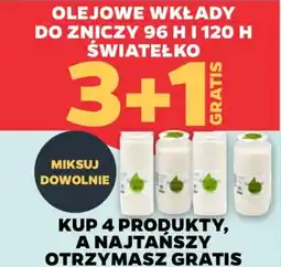 Netto Olejowe wkłady do zniczy 96 h i 120 h Światełko oferta