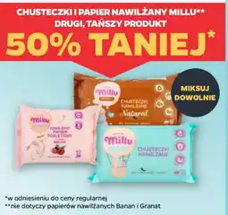 Netto Chusteczki i papier nawilżany Millu oferta
