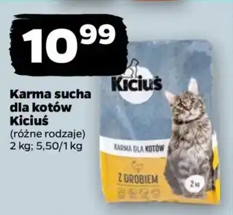 Netto Karma sucha dla kotów Kiciuś oferta