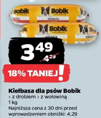 Netto Kiełbasa dla psów Bobik oferta