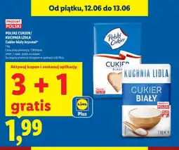 Lidl Cukier biały Kuchnia Lidla oferta