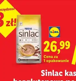 Lidl Kaszka bezglutenowa Nestlé Sinlac oferta