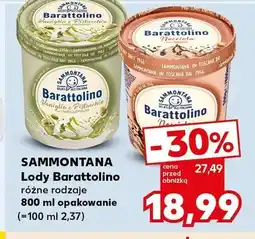 Kaufland Lody Barattolino waniliowo-pistacjowe Sammontana oferta