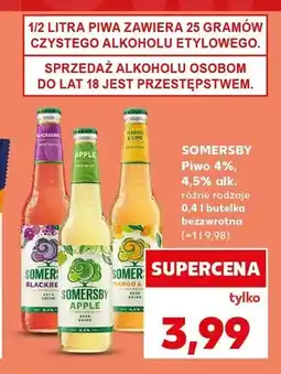 Kaufland Piwo Somersby Blackberry oferta