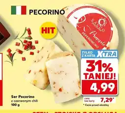 Kaufland Ser Pecorino z czerwonym chili Sacco Primosole oferta