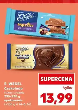 Kaufland Czekolada mleczna nadziewana Bajeczny E. Wedel oferta