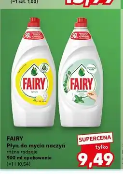 Kaufland Płyn do mycia naczyń Fairy Cytryna oferta