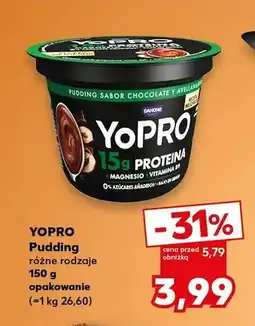Kaufland Pudding proteinowy Danone YoPro oferta