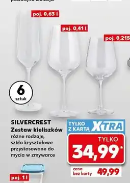 Kaufland Zestaw kieliszków SILVERCREST oferta