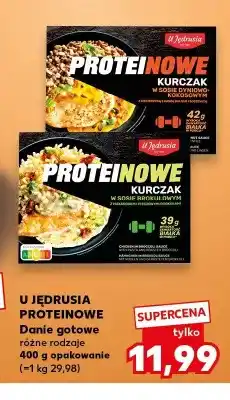 Kaufland Danie gotowe U Jędrusia Proteinowe kurczak w sosie brokułowym oferta