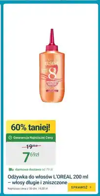 ERLI Odżywka do włosów L'Oreal 200 ml - włosy długie i zniszczone oferta