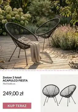 Homla Zestaw 2 foteli Acapulco Fiesta oferta