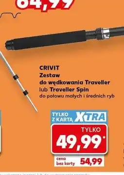 Kaufland Zestaw do wędkowania Traveller Crivit oferta