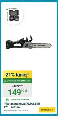 ERLI Piła łańcuchowa XMASTER oferta