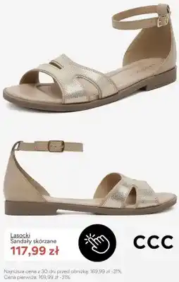 Sandały skórzane Lasocki