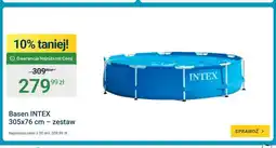 ERLI Basen Intex 305x76 cm – zestaw oferta