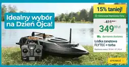 ERLI Łódka zanętowa FLYTEC + torba oferta