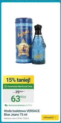 ERLI Woda toaletowa VERSACE Blue Jeans oferta